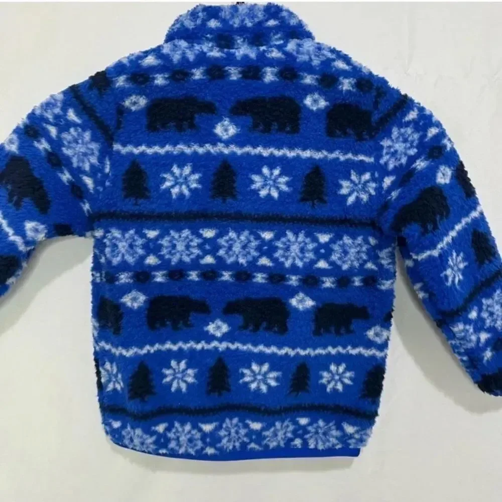 Toddler Zip up Sherpa Size 3T